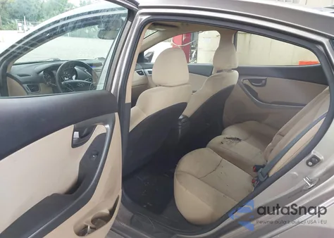 2012 Hyundai Elantra Gls из США, поврежденный, VIN 5NPDH4AE7CH093649